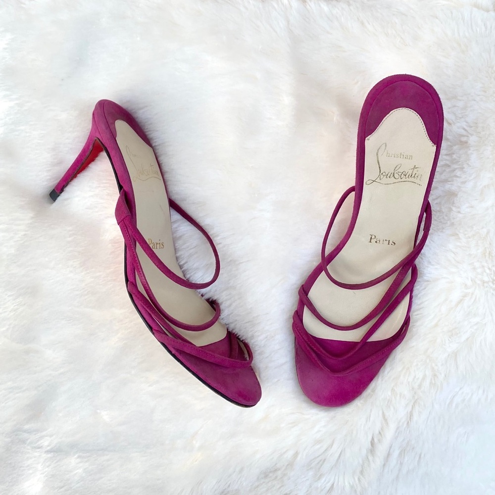 Christian Louboutin Strappy Sandal Heel 37